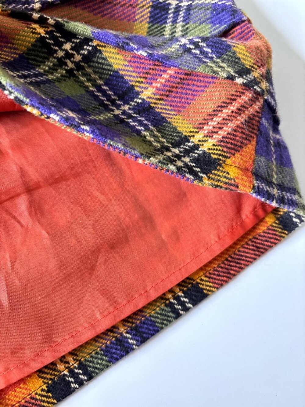 Anthropologie Plenty by Tracy Reese Easy Keeper Plaid Tulip Skirt 2 Preppy Retro - Picture 8 of 11
